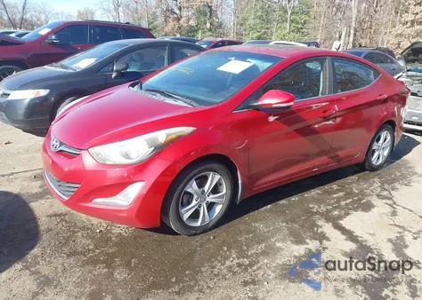 2016 Hyundai Elantra Value Edition from USA, damaged, VIN KMHDH4AE0GU605534